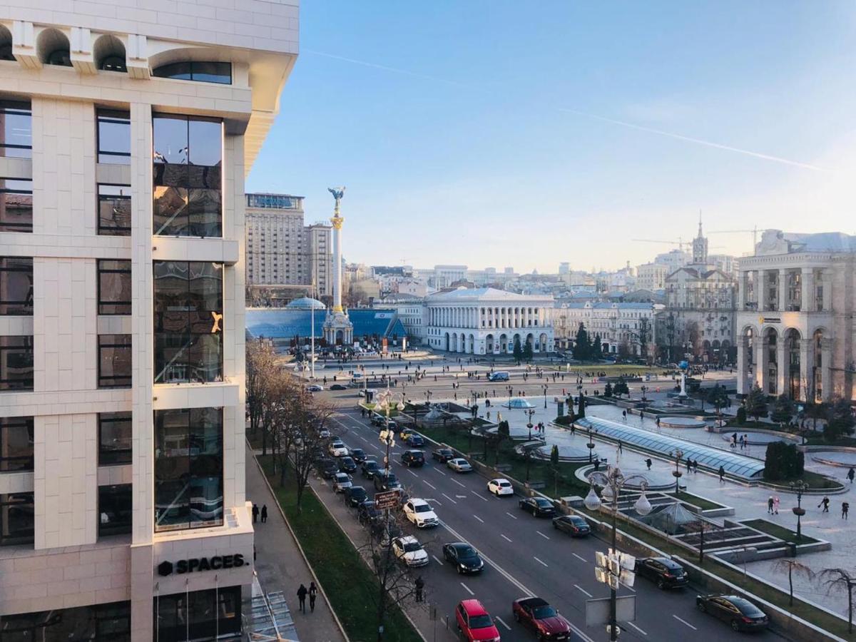 Amazing View Of Maydan! Apartment Kiev Exterior foto