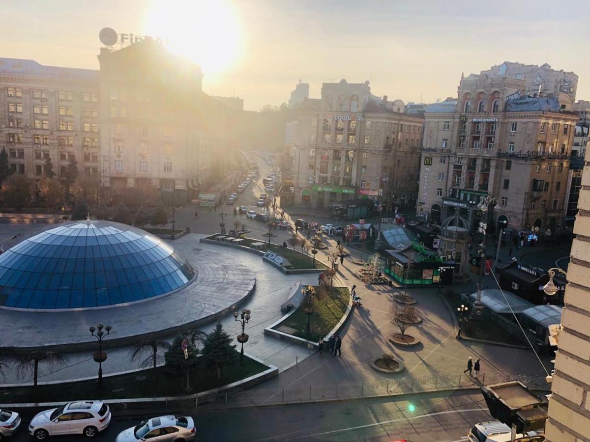 Amazing View Of Maydan! Apartment Kiev Exterior foto